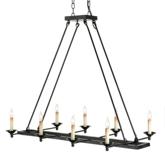 Houndslow Black Rectangular Chandelier (92|9816)