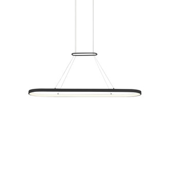 Eerie 47-in Black Dimmable LED Pendant (461|PD19347-BK-UNV)