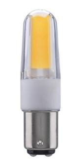 4 Watt; LED; 3000K; Clear; Double Contact Bayonet base; 120-130 Volt (27|S11214)