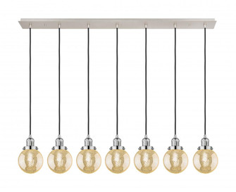 Beacon - 7 Light - 50 inch - Polished Nickel - Linear Pendant (3442|127F-7P-PN-G208-6)