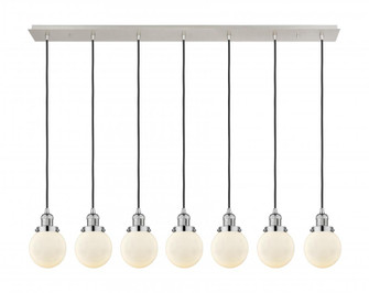 Beacon - 7 Light - 50 inch - Polished Nickel - Linear Pendant (3442|127F-7P-PN-G201-6)