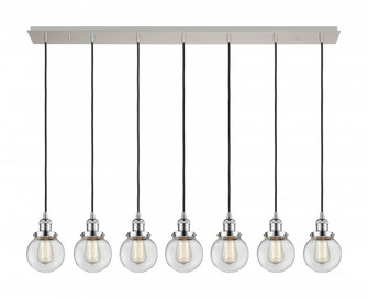 Beacon - 7 Light - 50 inch - Polished Chrome - Linear Pendant (3442|127F-7P-PC-G202-6)