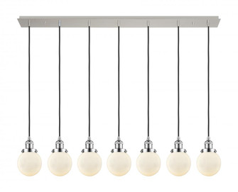 Beacon - 7 Light - 50 inch - Polished Chrome - Linear Pendant (3442|127F-7P-PC-G201-6)