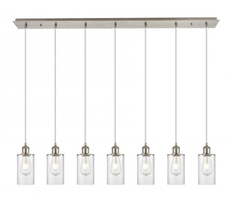 Clymer - 7 Light - 47 inch - Brushed Satin Nickel - Linear Pendant (3442|127B-7P-SN-G802)