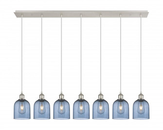 Bella - 7 Light - 49 inch - Polished Nickel - Linear Pendant (3442|127B-7P-PN-G558-6BL)