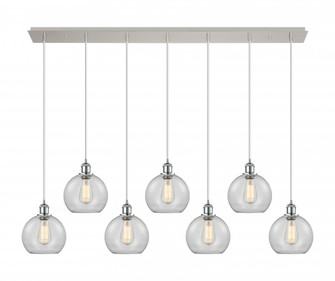 Athens - 7 Light - 52 inch - Polished Chrome - Linear Pendant (3442|127B-7P-PC-G122-8)
