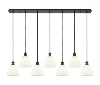 Bristol - 7 Light - 51 inch - Matte Black - Linear Pendant (3442|127B-7P-BK-GBD-751)