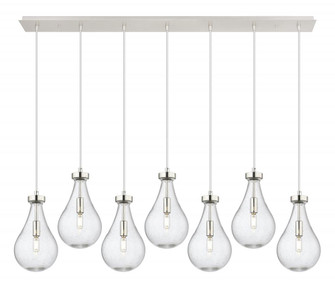 Owego - 7 Light - 51 inch - Polished Nickel - Linear Pendant (3442|127-451-1P-PN-G451-7SDY)