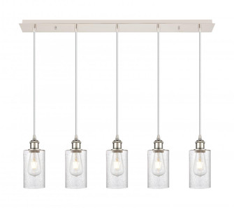 Clymer - 5 Light - 35 inch - Polished Nickel - Linear Pendant (3442|125B-5P-PN-G804)