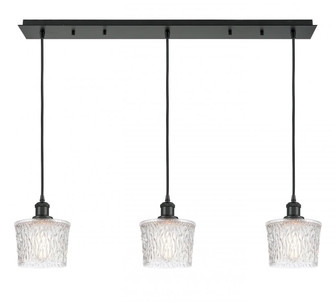 Niagara - 3 Light - 38 inch - Matte Black - Linear Pendant (3442|123B-3P-BK-G402)