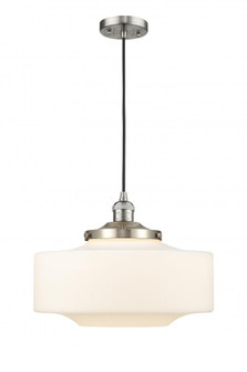 Bridgeton - 1 Light - 16 inch - Brushed Satin Nickel - Cord hung - Mini Pendant (3442|201C-SN-G691-16)
