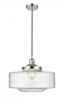 Bridgeton - 1 Light - 16 inch - Polished Nickel - Cord hung - Mini Pendant (3442|201C-PN-G694-16-LED)