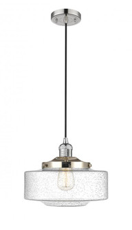 Bridgeton - 1 Light - 12 inch - Polished Nickel - Cord hung - Mini Pendant (3442|201C-PN-G694-12)