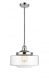 Bridgeton - 1 Light - 12 inch - Polished Chrome - Cord hung - Mini Pendant (3442|201C-PC-G692-12)
