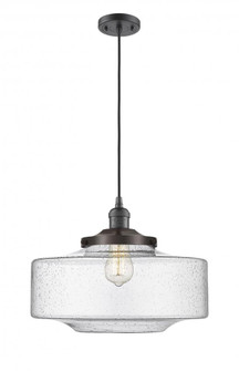 Bridgeton - 1 Light - 16 inch - Oil Rubbed Bronze - Cord hung - Mini Pendant (3442|201C-OB-G694-16-LED)