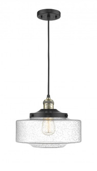 Bridgeton - 1 Light - 12 inch - Black Antique Brass - Cord hung - Mini Pendant (3442|201C-BAB-G694-12)
