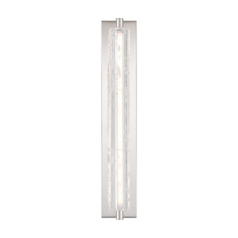 Golden Lighting Crystallo Integrated LED Wall Sconce in Polished Nickel (36|3726-WSC27 PN-CY)