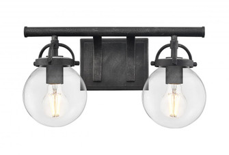 Latreille - 2 Light - 16 inch - Weathered Zinc - Bath Vanity Light (3442|416-2W-WZ-G202-6)