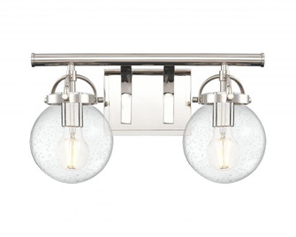 Latreille - 2 Light - 16 inch - Polished Nickel - Bath Vanity Light (3442|416-2W-PN-G204-6)