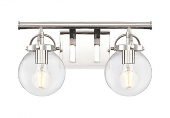 Latreille - 2 Light - 16 inch - Polished Nickel - Bath Vanity Light (3442|416-2W-PN-G202-6)