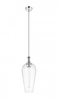 Chelsea - 1 Light - 10 inch - Polished Nickel - Mini Pendant (3442|415-1S-PN-G456-8CL)