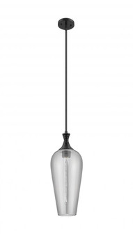 Chelsea - 1 Light - 10 inch - Matte Black - Mini Pendant (3442|415-1S-BK-G456-8SM)