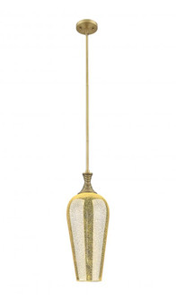 Chelsea - 1 Light - 10 inch - Brushed Brass - Mini Pendant (3442|415-1S-BB-G456-8ME)