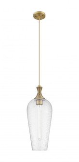 Chelsea - 1 Light - 10 inch - Brushed Brass - Cord hung - Mini Pendant (3442|415-1P-BB-G456-8SDY)