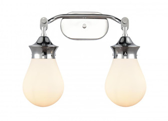Genesis - 2 Light - 18 inch - Polished Chrome - Bath Vanity Light (3442|414-2W-PC-6W)
