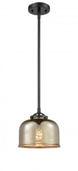 Bell - 1 Light - 8 inch - Oil Rubbed Bronze - Stem hung - Mini Pendant (3442|284-1S-OB-G78)