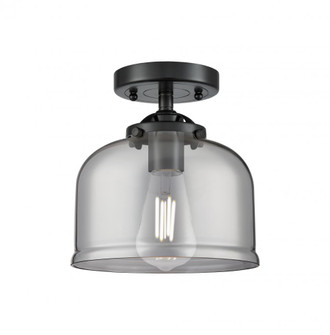 Bell - 1 Light - 8 inch - Oil Rubbed Bronze - Semi-Flush Mount (3442|284-1C-OB-G73-LED)