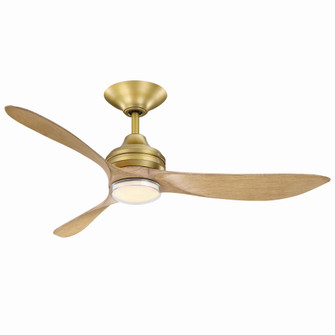 Aviara 60 inch Indoor/Outdoor Smart Ceiling Fan with LED CCT Select Light Kit (90|FPD6725BSN)