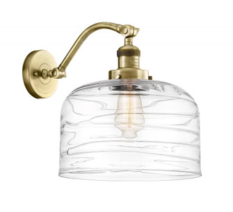 Bell - 1 Light - 12 inch - Antique Brass - Adjustable Sconce (3442|515-1W-AB-G713-L)