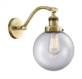 Beacon - 1 Light - 8 inch - Antique Brass - Adjustable Sconce (3442|515-1W-AB-G202-8-LED)