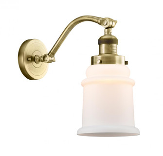 Canton - 1 Light - 6 inch - Antique Brass - Adjustable Sconce (3442|515-1W-AB-G181-LED)