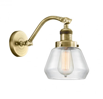 Fulton - 1 Light - 7 inch - Antique Brass - Adjustable Sconce (3442|515-1W-AB-G172-LED)