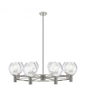 Waverly - 8 Light - 36 inch - Polished Nickel - Chandelier (3442|434-8CR-PN-G362)