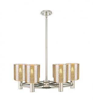 Cobbleskill - 6 Light - 25 inch - Polished Nickel - Chandelier (3442|434-6CR-PN-G116)