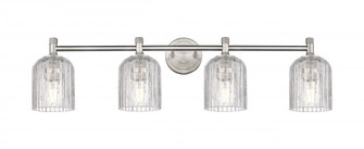 Crown Point - 4 Light - 34 inch - Satin Nickel - Bath Vanity Light (3442|434-4W-SN-G559-5CL)