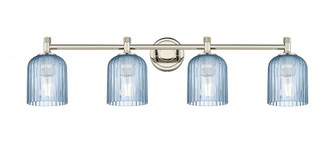 Crown Point - 4 Light - 34 inch - Polished Nickel - Bath Vanity Light (3442|434-4W-PN-G559-5BL)