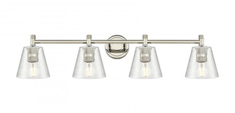 Caton - 4 Light - 37 inch - Polished Nickel - Bath Vanity Light (3442|434-4W-PN-G454)