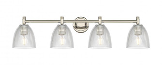 Castile - 4 Light - 37 inch - Polished Nickel - Bath Vanity Light (3442|434-4W-PN-G382)