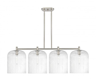 Crown Point - 4 Light - 44 inch - Satin Nickel - Island Light (3442|434-4I-SN-G559-12CL)