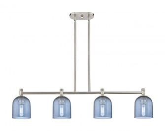 Bella - 4 Light - 46 inch - Satin Nickel - Island Light (3442|434-4I-SN-G558-6BL)