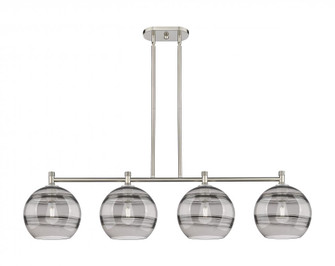 Rochester - 4 Light - 50 inch - Satin Nickel - Island Light (3442|434-4I-SN-G556-10SM)
