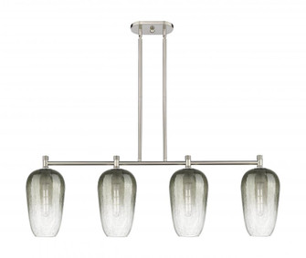 Brookhaven Flute - 4 Light - 47 inch - Satin Nickel - Island Light (3442|434-4I-SN-G484-7SL)