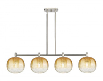 Brookhaven Sphere - 4 Light - 51 inch - Satin Nickel - Island Light (3442|434-4I-SN-G481-10AM)