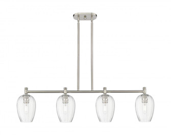 Preston Flute - 4 Light - 47 inch - Satin Nickel - Island Light (3442|434-4I-SN-G457-6CL)