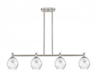Waverly - 4 Light - 47 inch - Satin Nickel - Island Light (3442|434-4I-SN-G362)