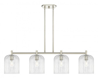 Crown Point - 4 Light - 44 inch - Polished Nickel - Island Light (3442|434-4I-PN-G559-8CL)